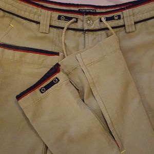 " Periscope"   Tough pants. Outdoor ready.  Khaki 'ripstop' fabric. size 7
